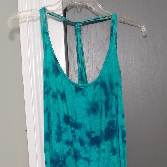 Route 66 Casual Sundress in Ocean Blues - Picture 1 of 6